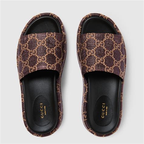 gucci womens sliders|gucci women's slides clearance sale.